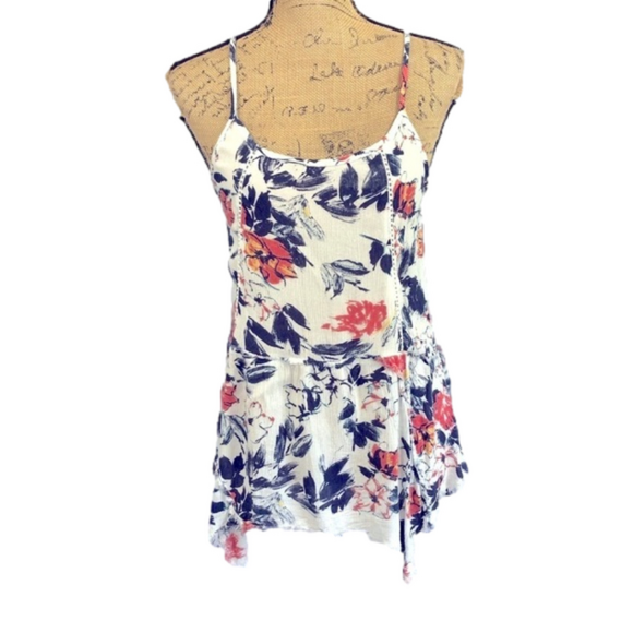 MELROSE and Market Boho Sharkbite Strappy Tunic - Picture 3 of 11